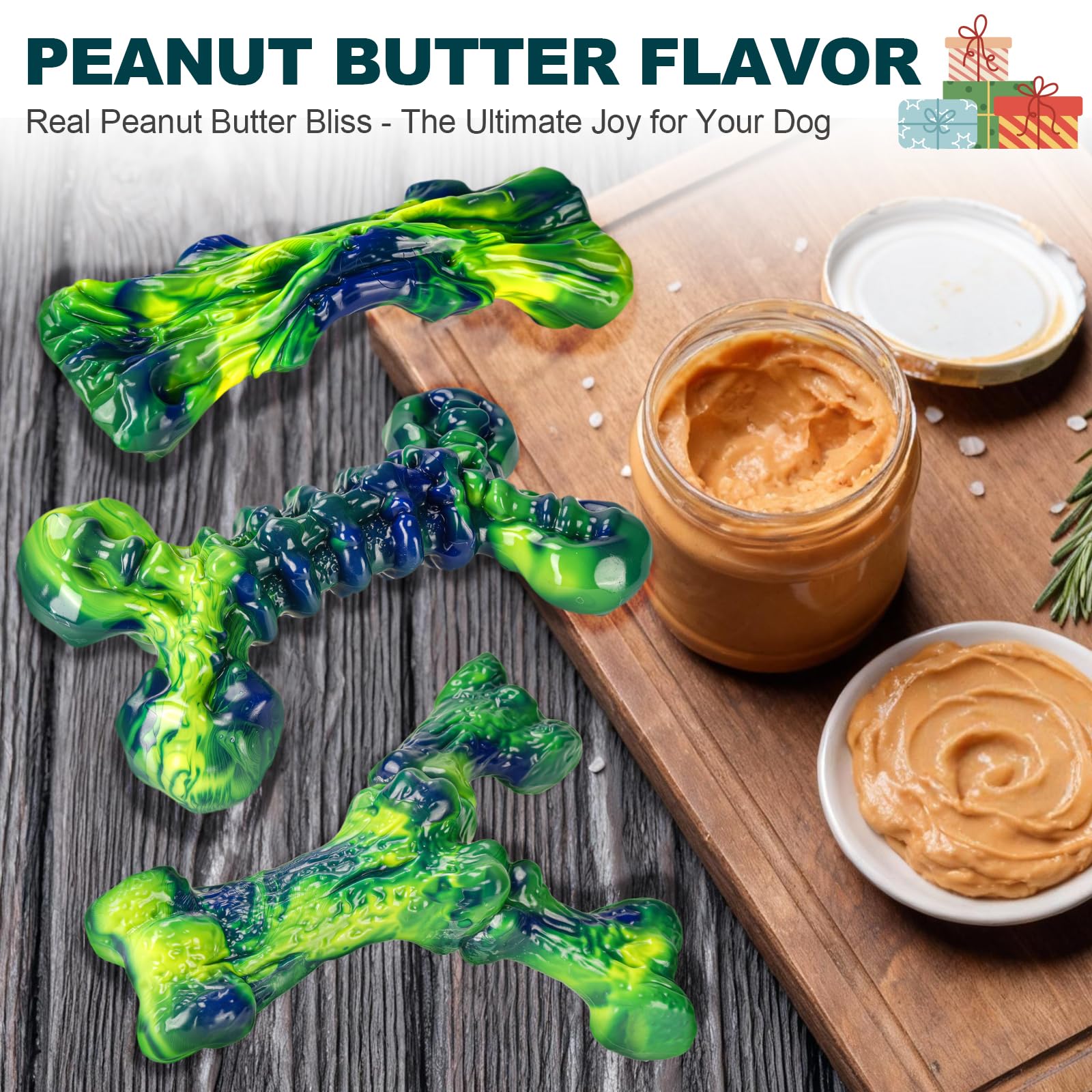 Kseroo dog chew bones textured surface supports satisfying chewing.