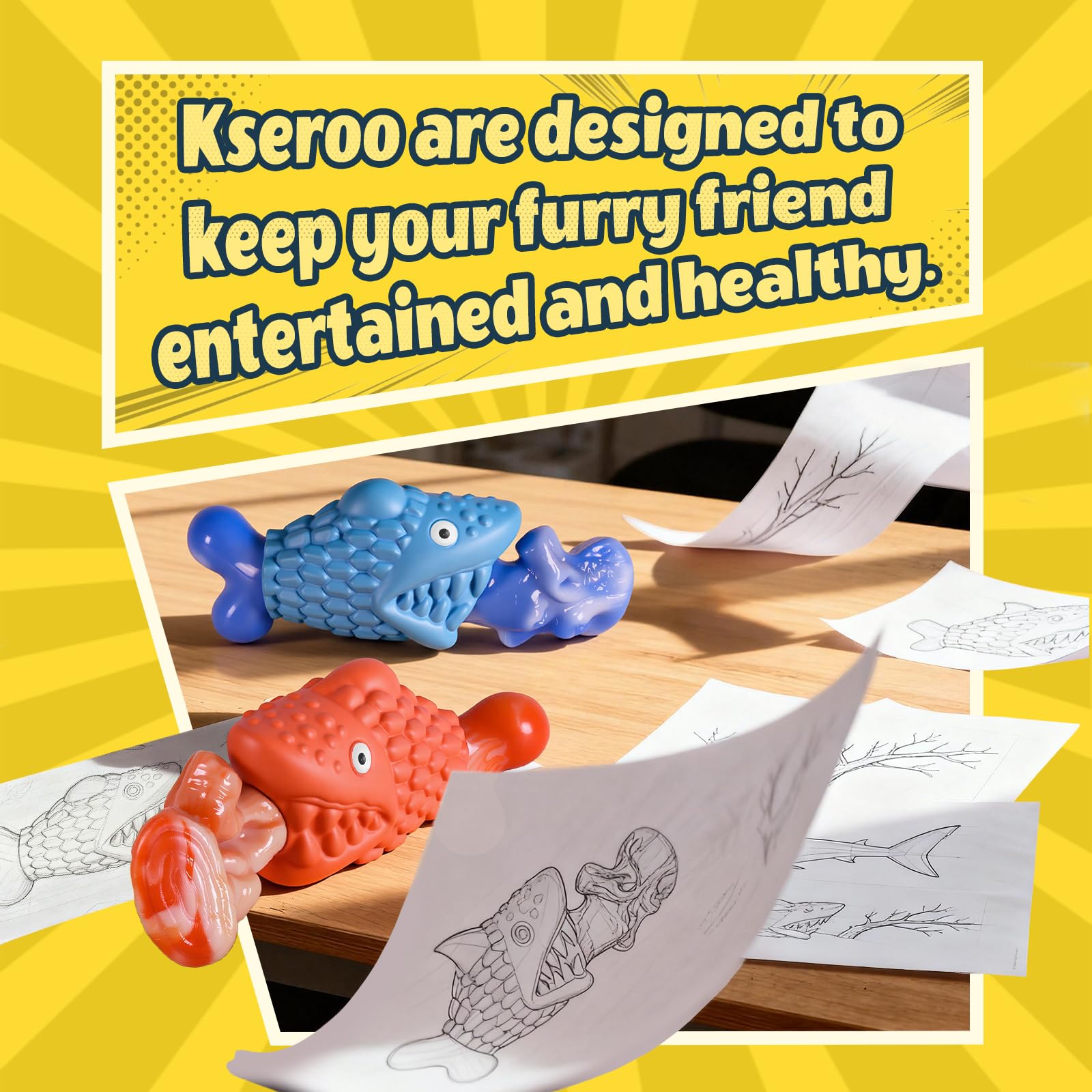 Kseroo-dog-christmas-gift-idea-ready packaging makes a thoughtful present for dog lovers.