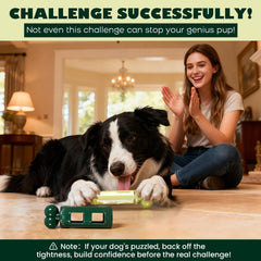 Kseroo dog toy three-zones for spreadable treats.