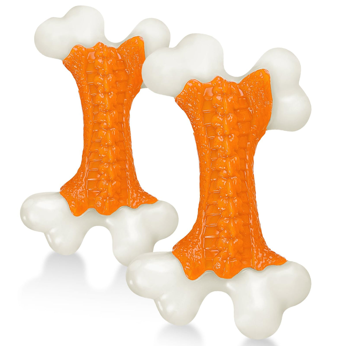Kseroo dog toys 2 pack rugged chew closeup for aggressive chewers