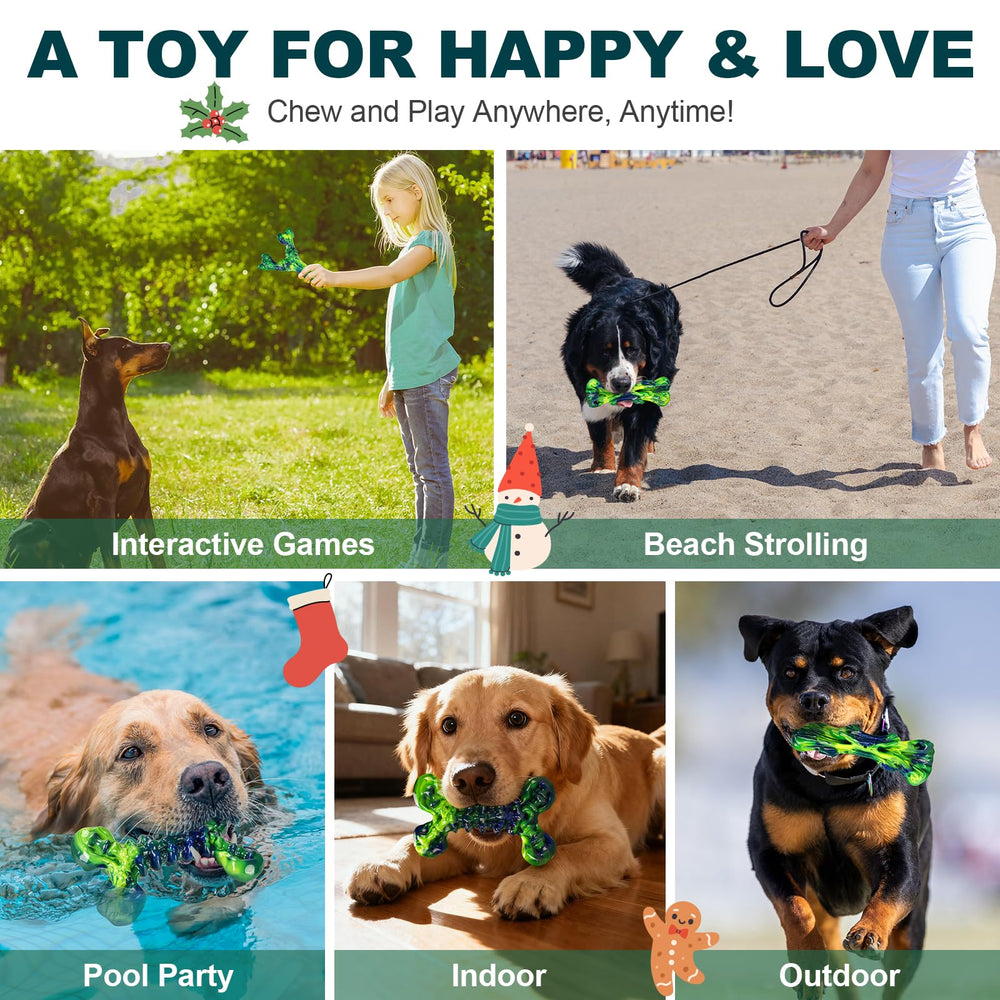 Kseroo holiday setting promotes calm, cozy playtime.