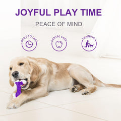 Kseroo teething dog toy shown for an eight-month-old puppy