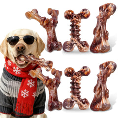 Kseroo varied shapes nylon dog chews pack in action helps keep boredom away.