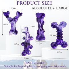 KSEROO X giant dog chew toy bacon flavor entices play for long-lasting engagement