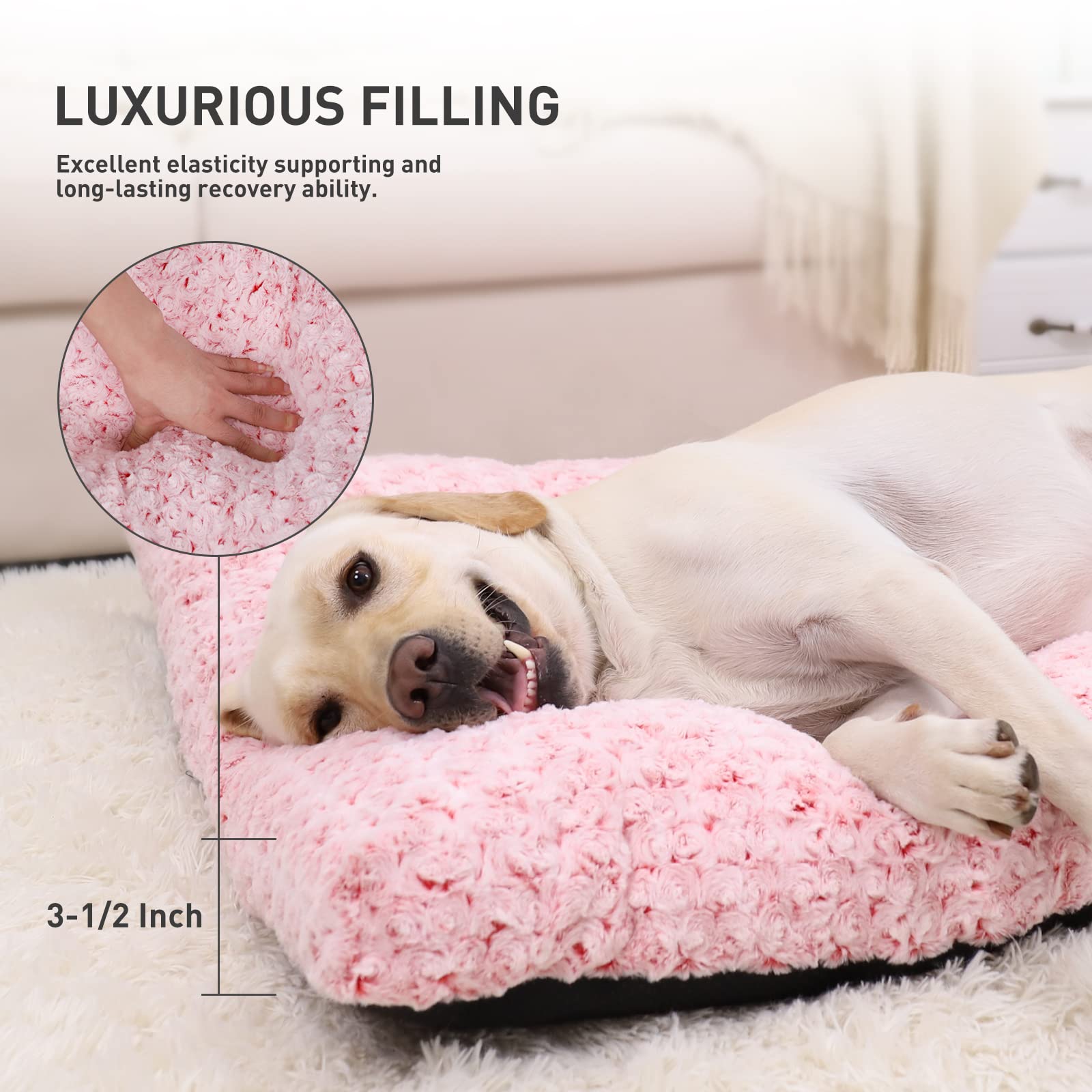 KSIIA anti-slip bottom keeps bed from sliding during use