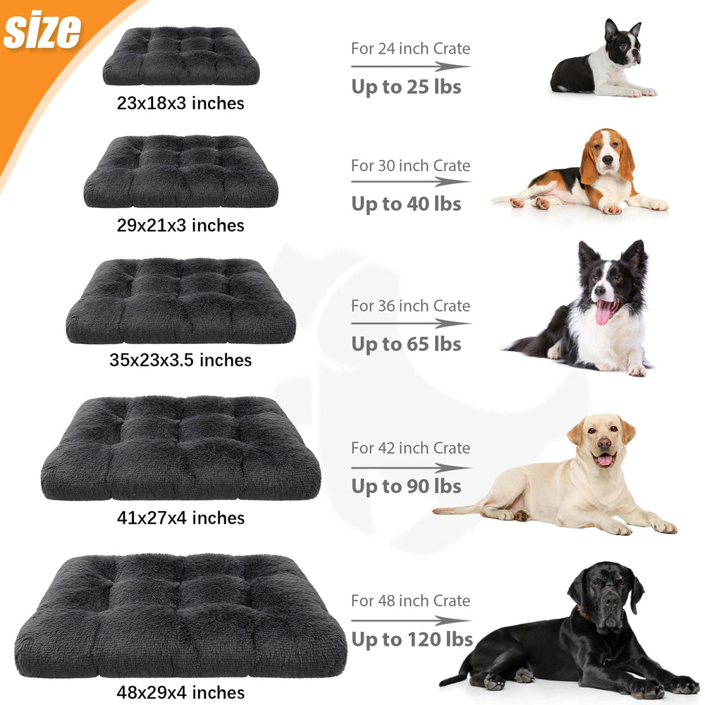 KSIIA dog crate bed in car travel setup as a versatile kennel pad