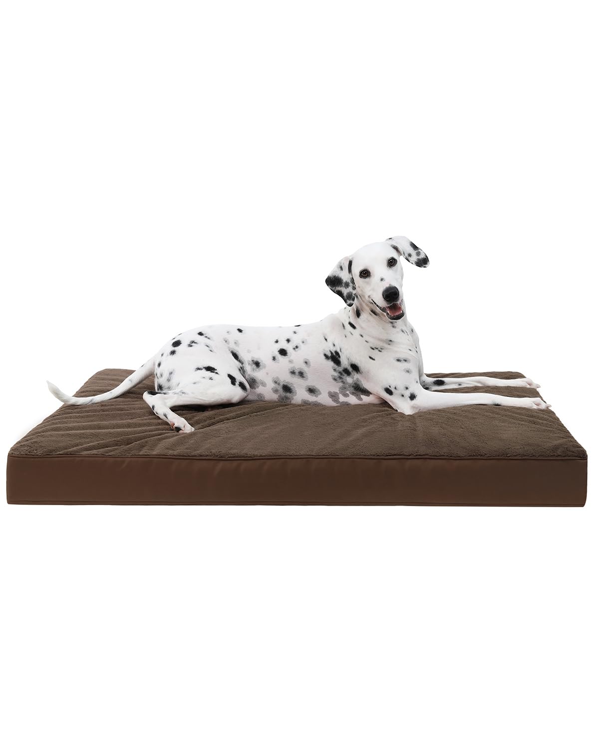 KSIIA orthopedic dog bed with egg crate foam for joint support and comfort