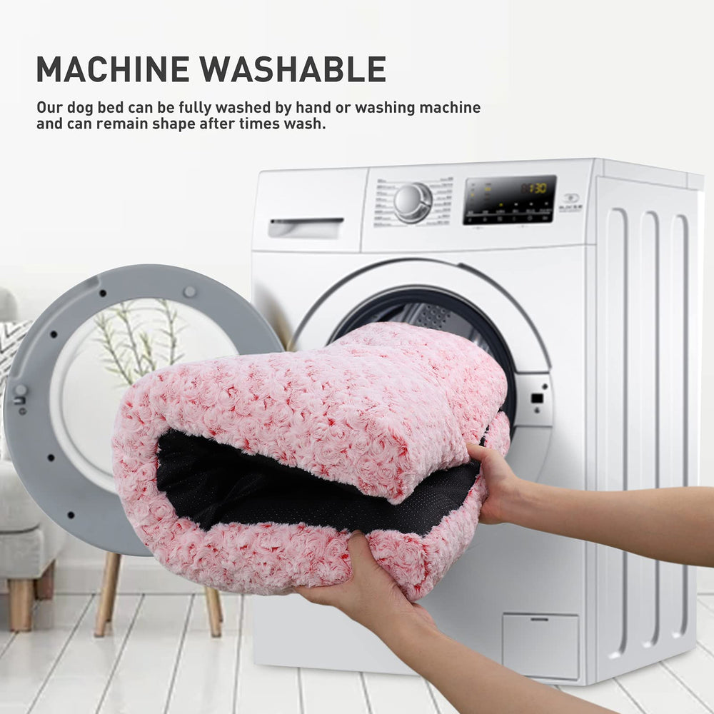 KSIIA Washable Dog Bed Deluxe vacuum-packed box expands within 24 hours