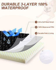 KSIIA removable cover with zipper enables quick washing after adventures.