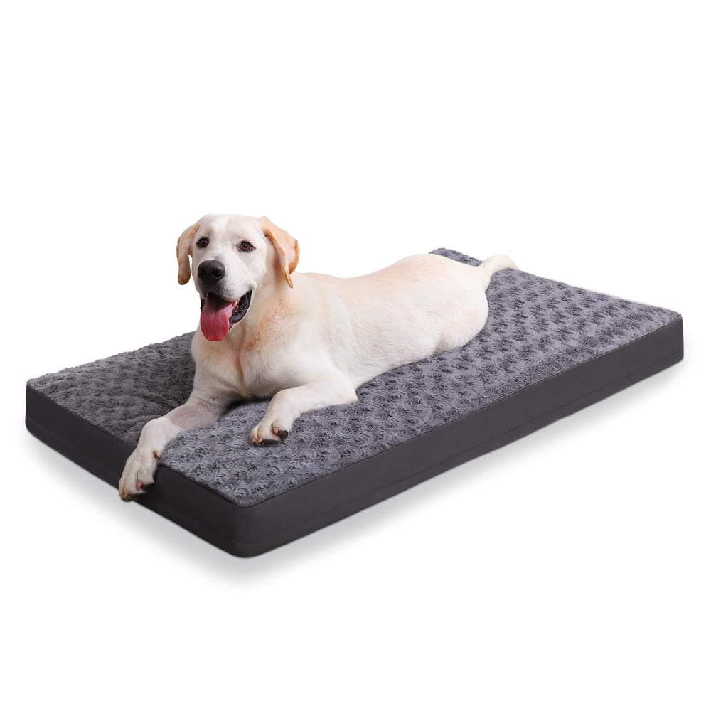 KSIIA dog crate bed ideal for crate, kennel, or travel use