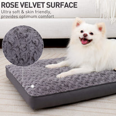 KSIIA crate bed with TPU waterproof middle layer keeps interiors dry.