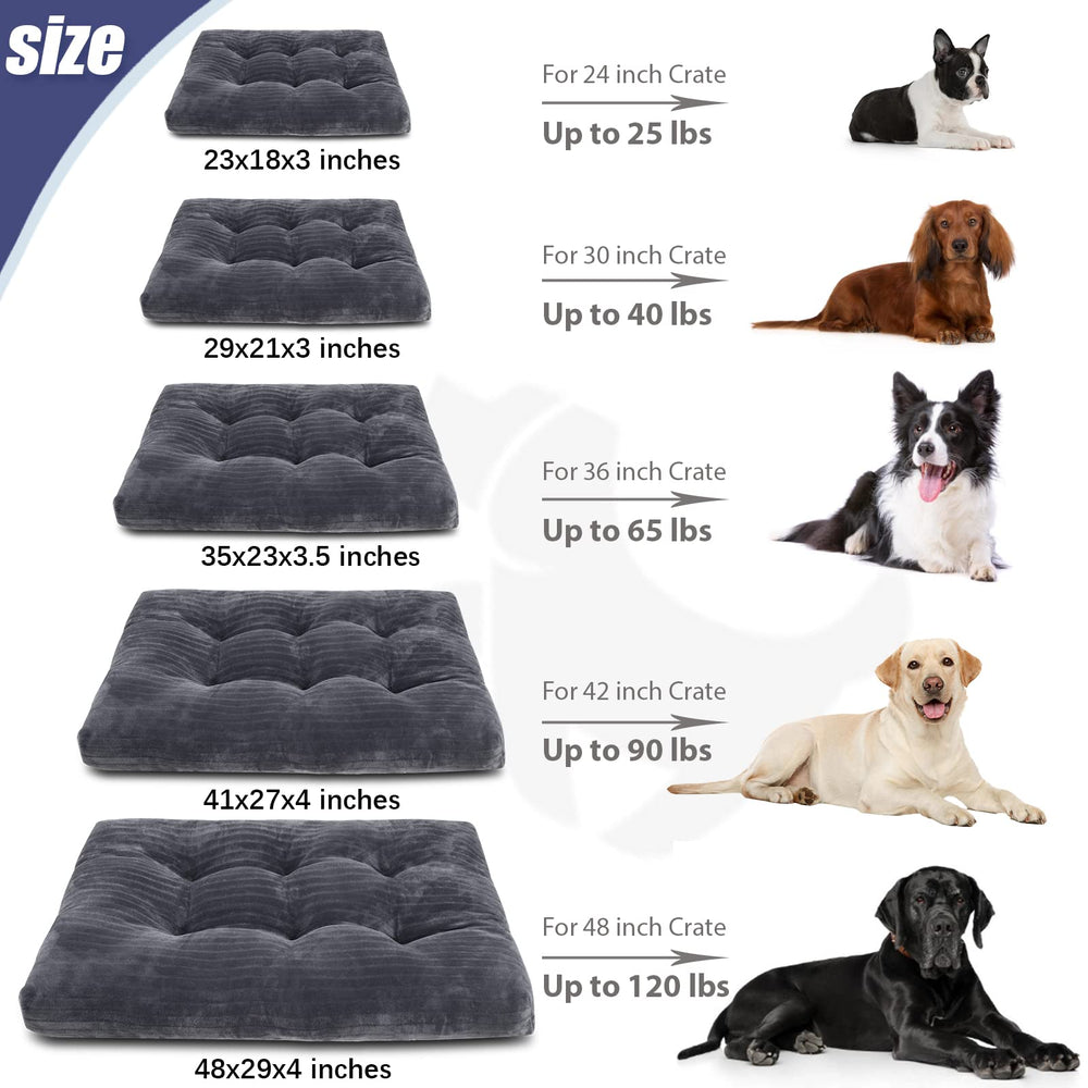 KSIIA dog crate bed in box demonstrates vacuum-packed, quick inflate process