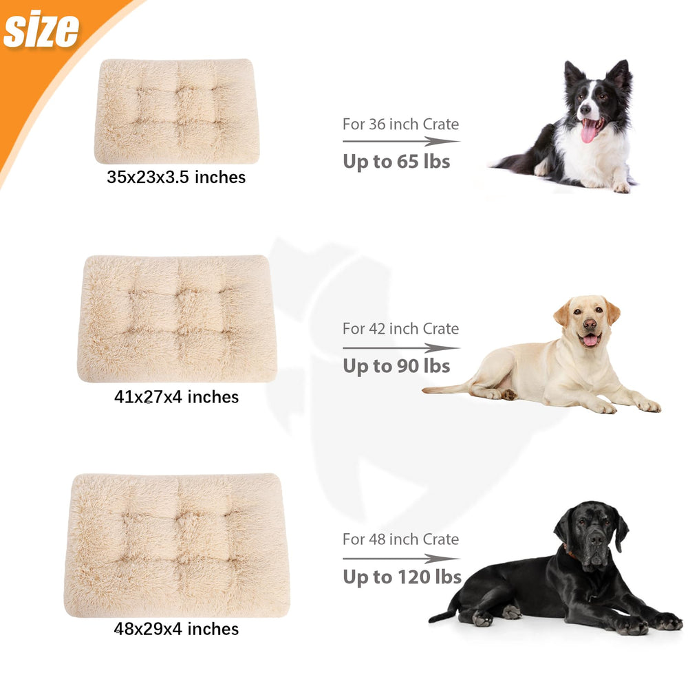 KSIIA supports dogs up to 90 lbs with plush, sturdy padding.