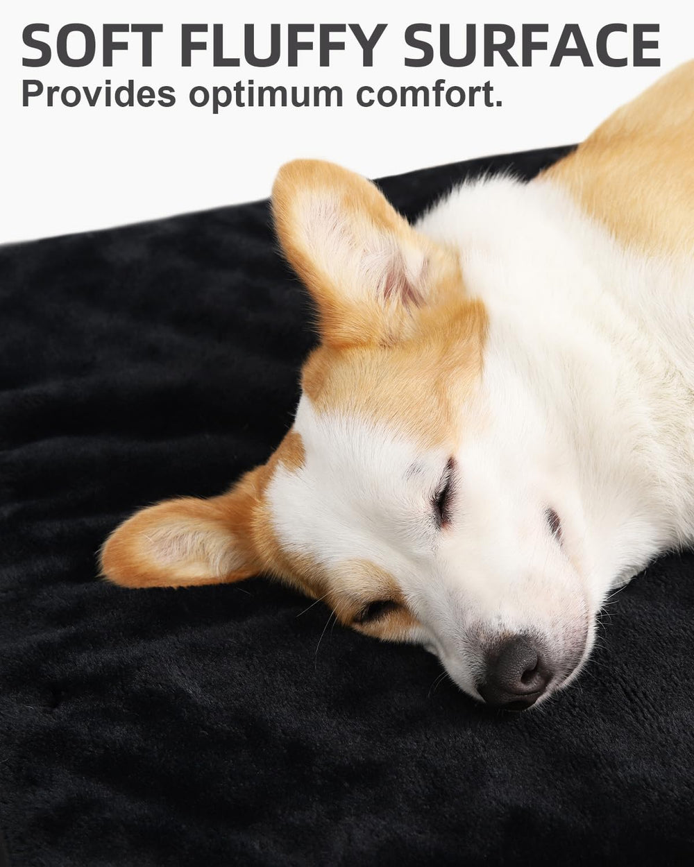 KSIIA orthopedic dog bed waterproof layer demonstrates spill protection.