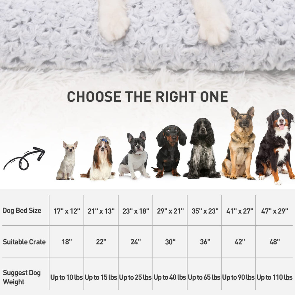 KSIIIA Washable Dog Bed travel-friendly pad fits car trips and on-the-go naps.