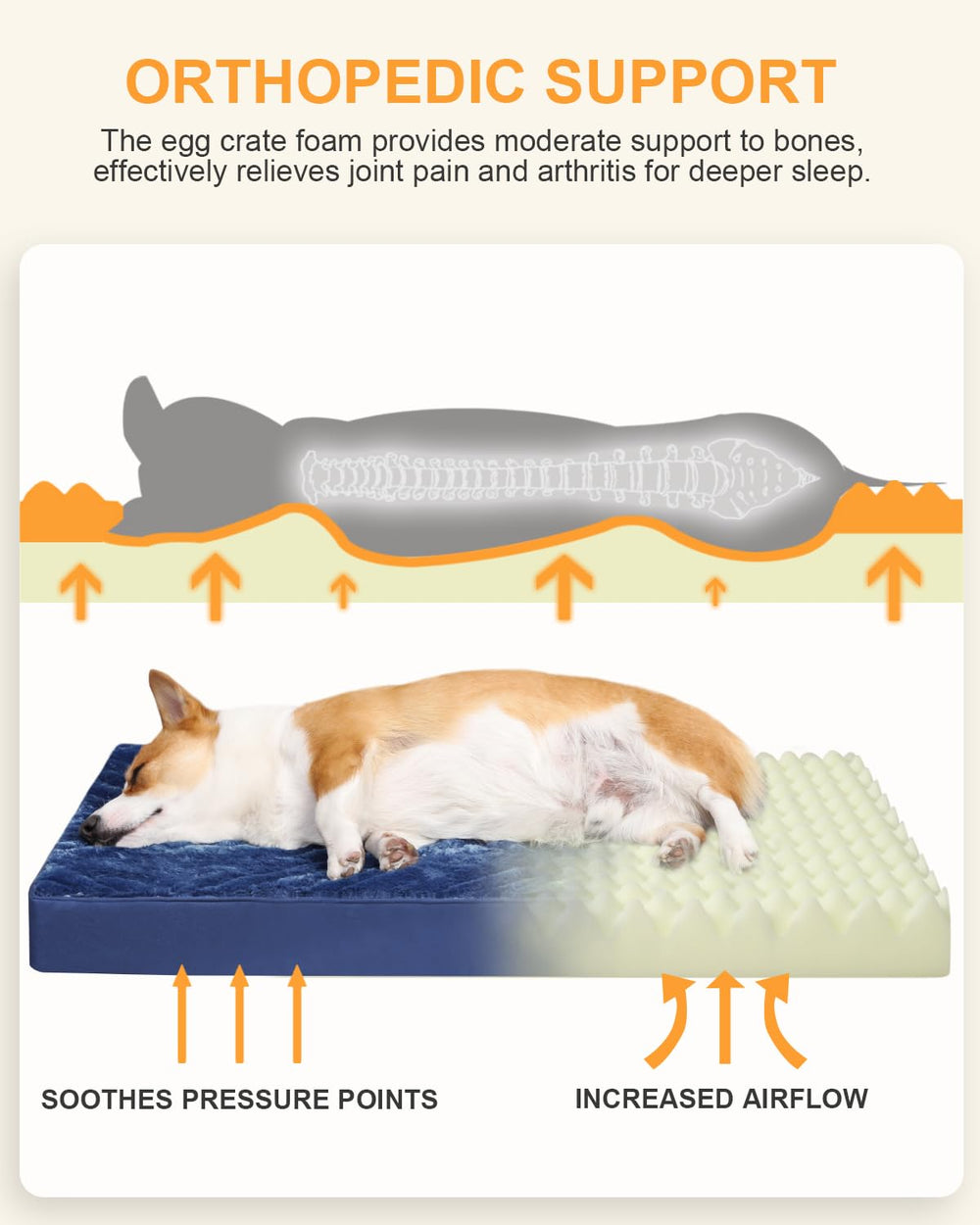 KSIIA waterproof layer detail keeps foam dry and clean