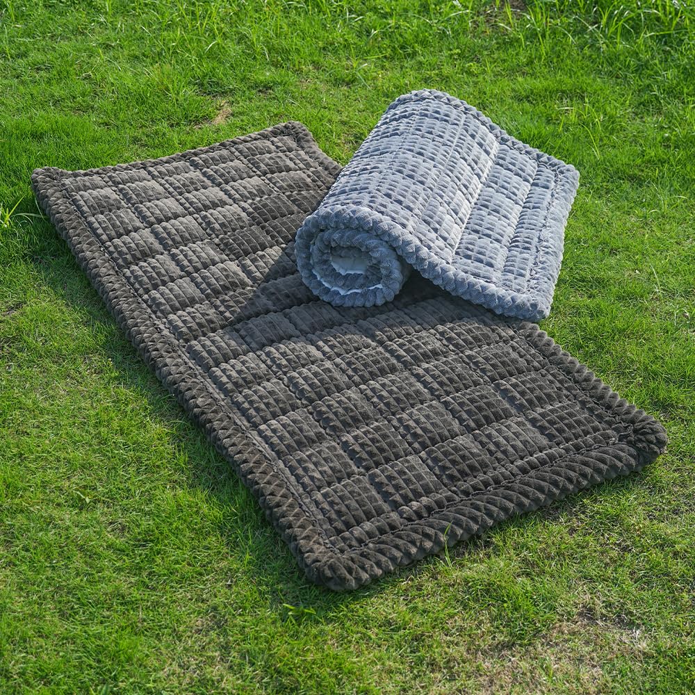 Ksiliup dog bed arrives compressed and regains loft within 24 hours