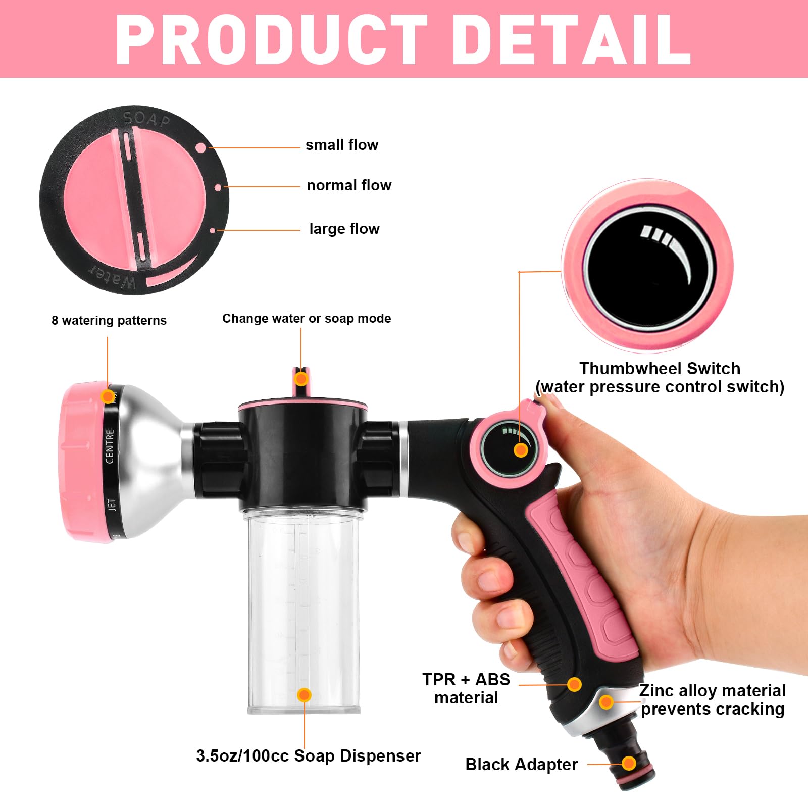 KSSZZCO PTFE tape aids secure connections for leak-free setup.