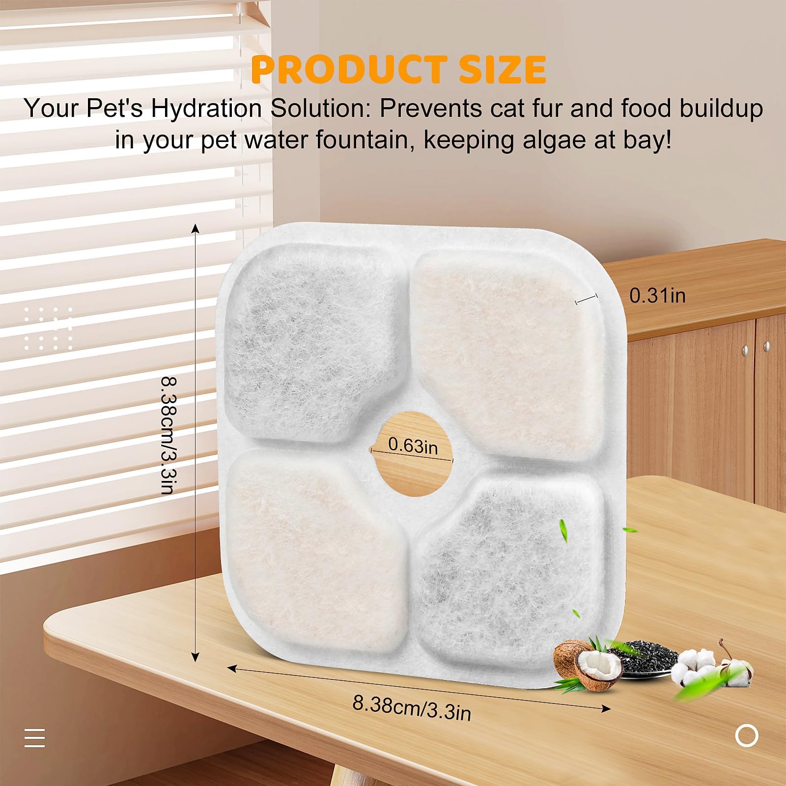 KTNAid triple-filtration with activated carbon and ion-exchange softens water and reduces odors.