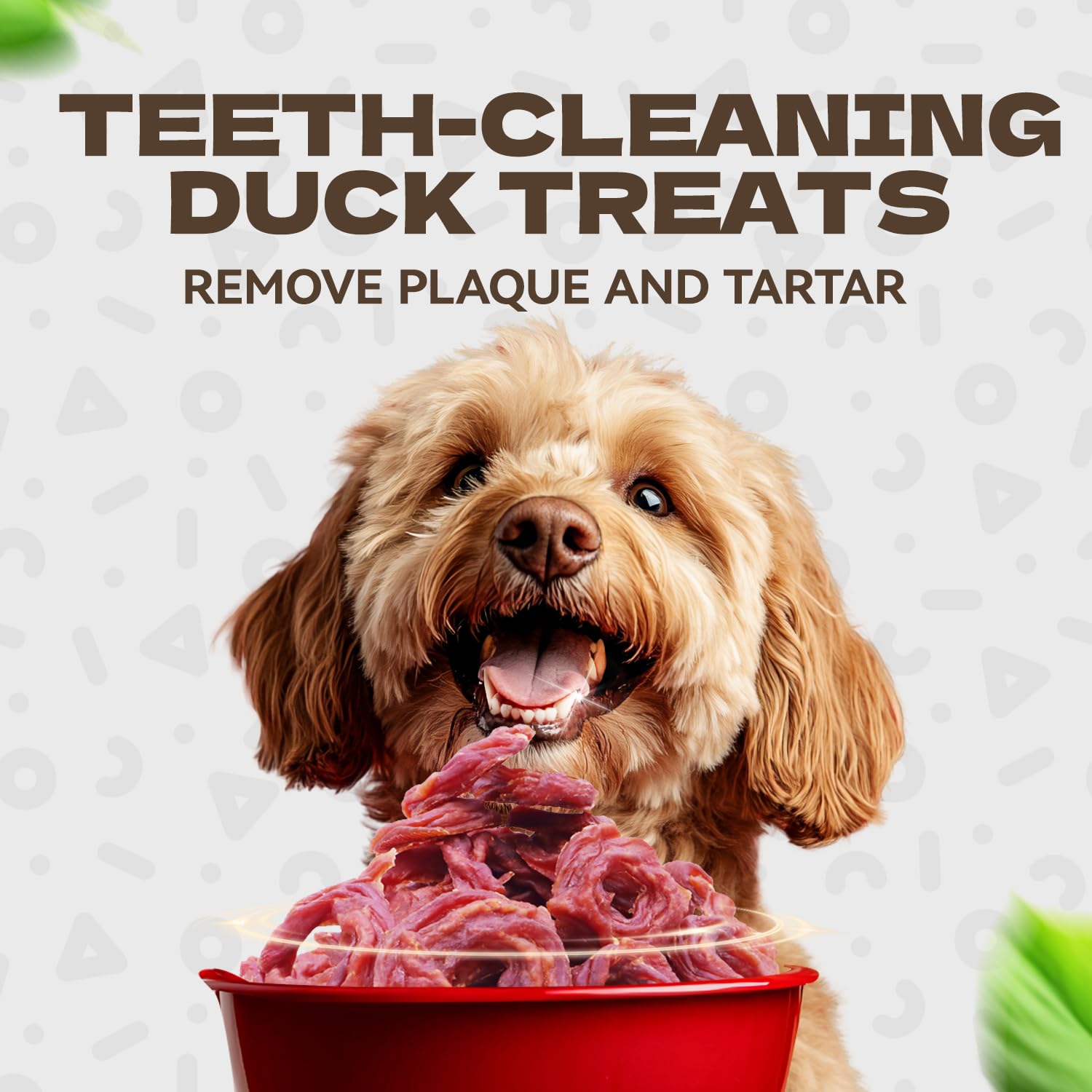 KUADELRO Duck Rings long chew action ideal for training rewards