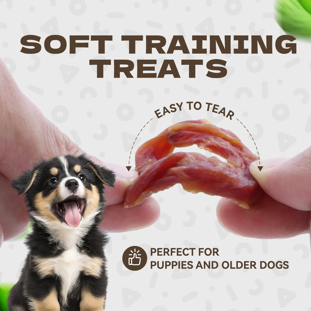 KUADELRO Duck Rings rawhide-free option for safer chews