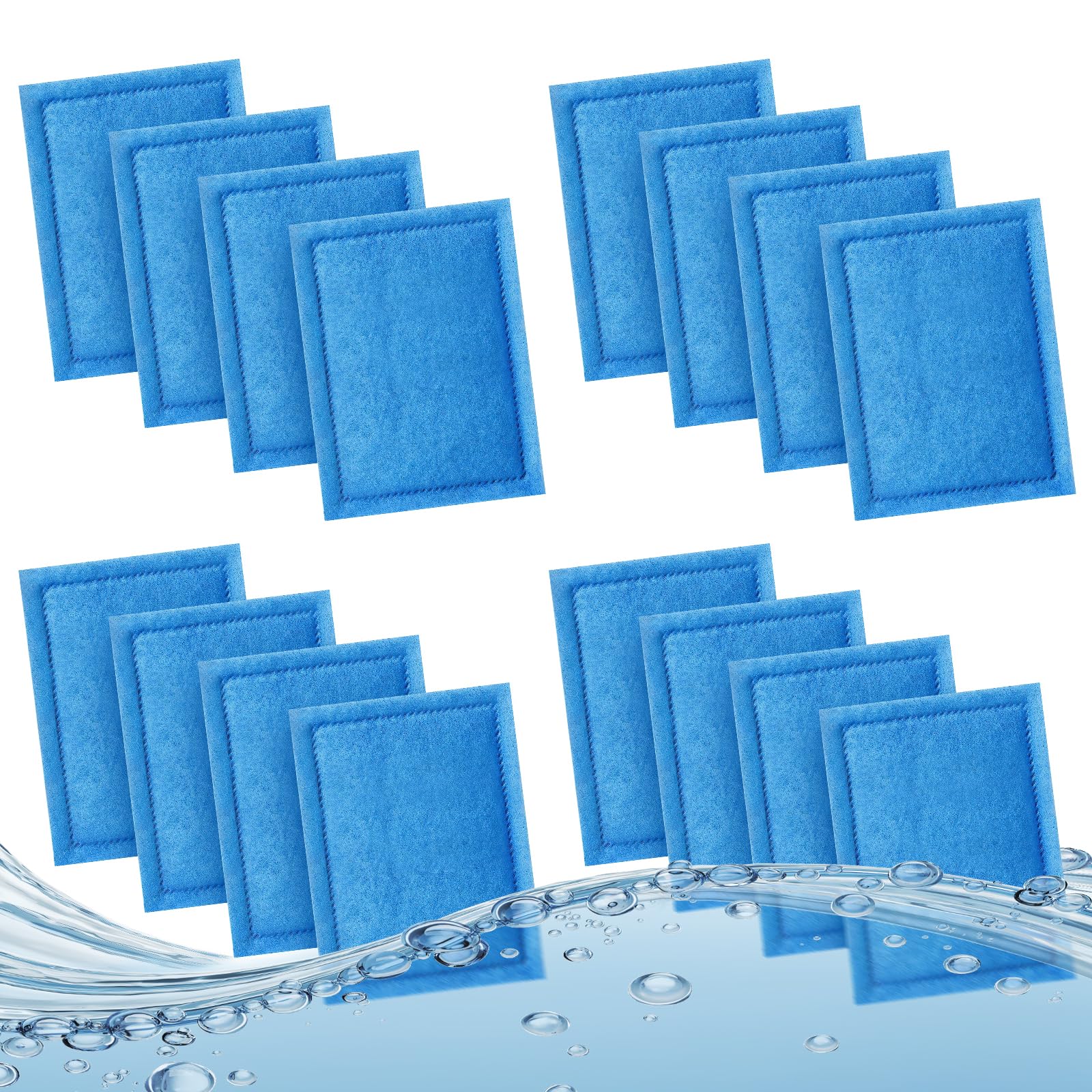 Kucbraly 16-pack filter cartridges for Aqua-Tech 10-20 compatibility improve filtration and maintenance.