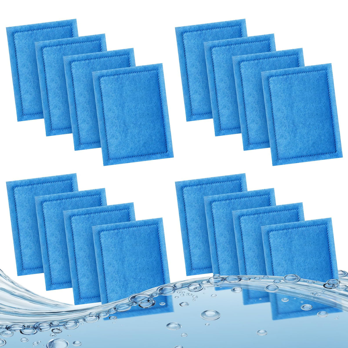 Kucbraly 16-pack filter cartridges for Aqua-Tech 10-20 compatibility improve filtration and maintenance.
