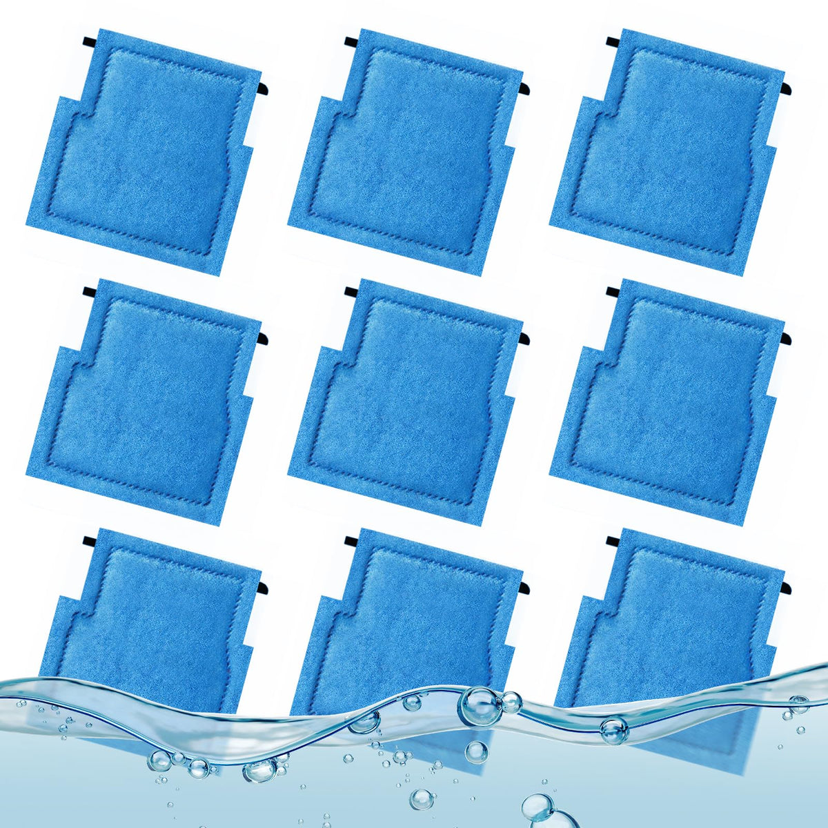 Kucbraly 9-pack assembled filter cartridges ready for quick, cost-saving replacement.