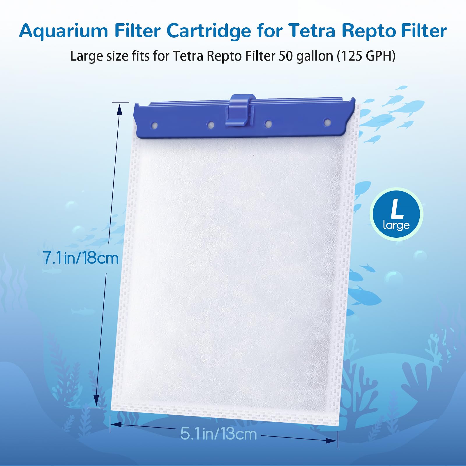 Kucbraly tetra whisper-compatible cartridge with activated carbon for odor control