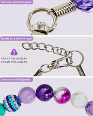KUDES adjustable collar with extension chains fits Labradors, Goldens, and Shepherds.