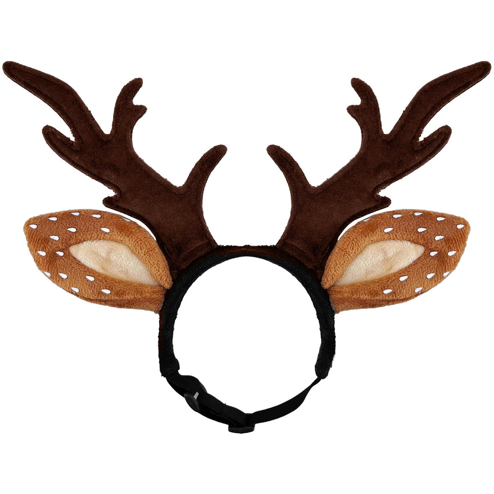KUDES pet deer headband, ideal gift for families during joyful celebrations.