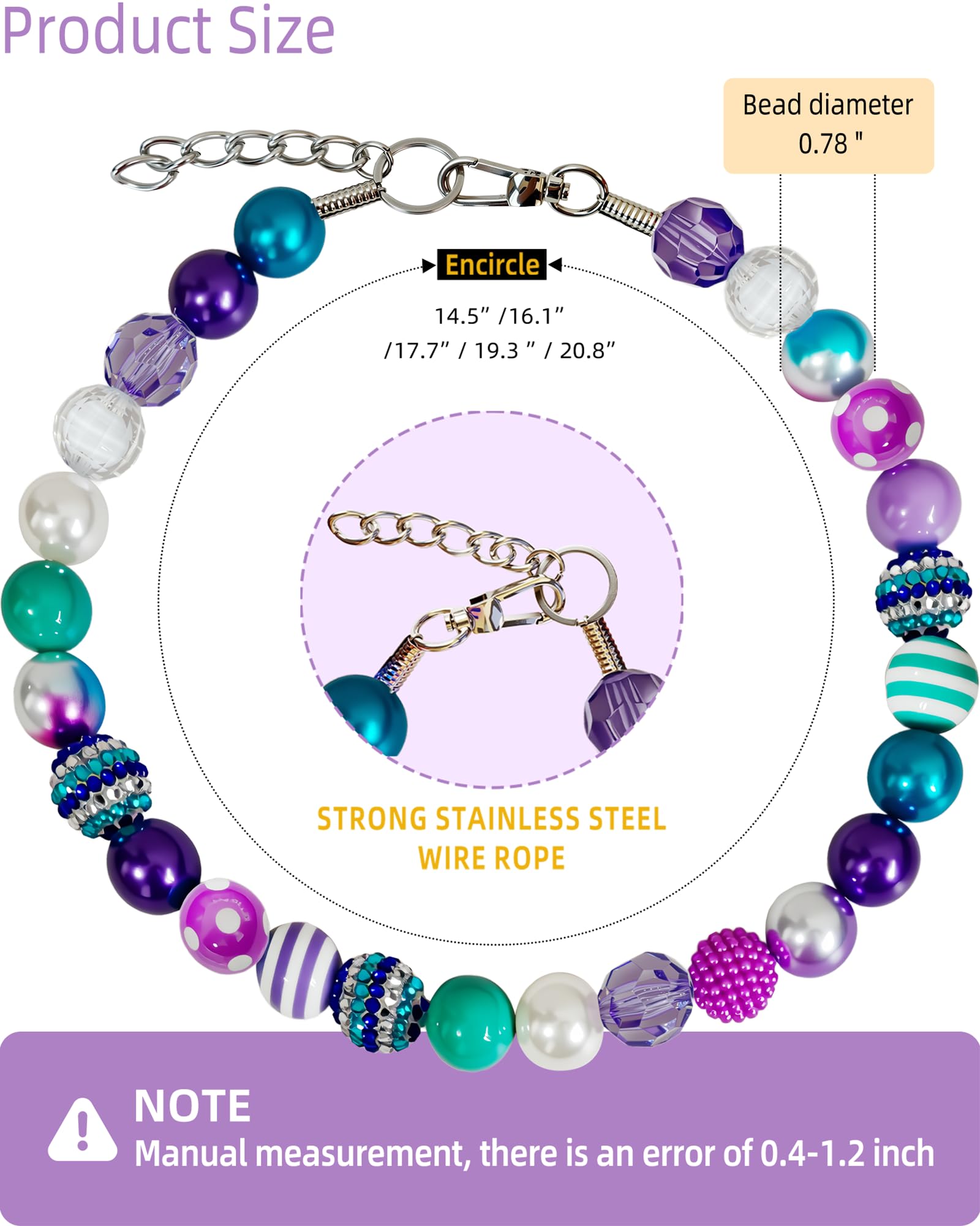 KUDES sparkling rhinestone spacers create light reflections for photo-ready moments.