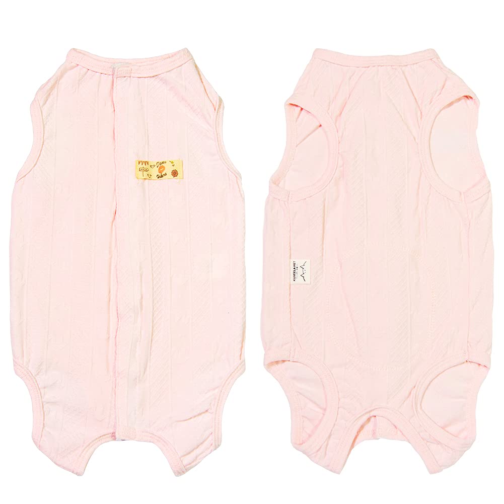Kukaster Pet recovery suit's soft breathable fabric supports comfortable wear