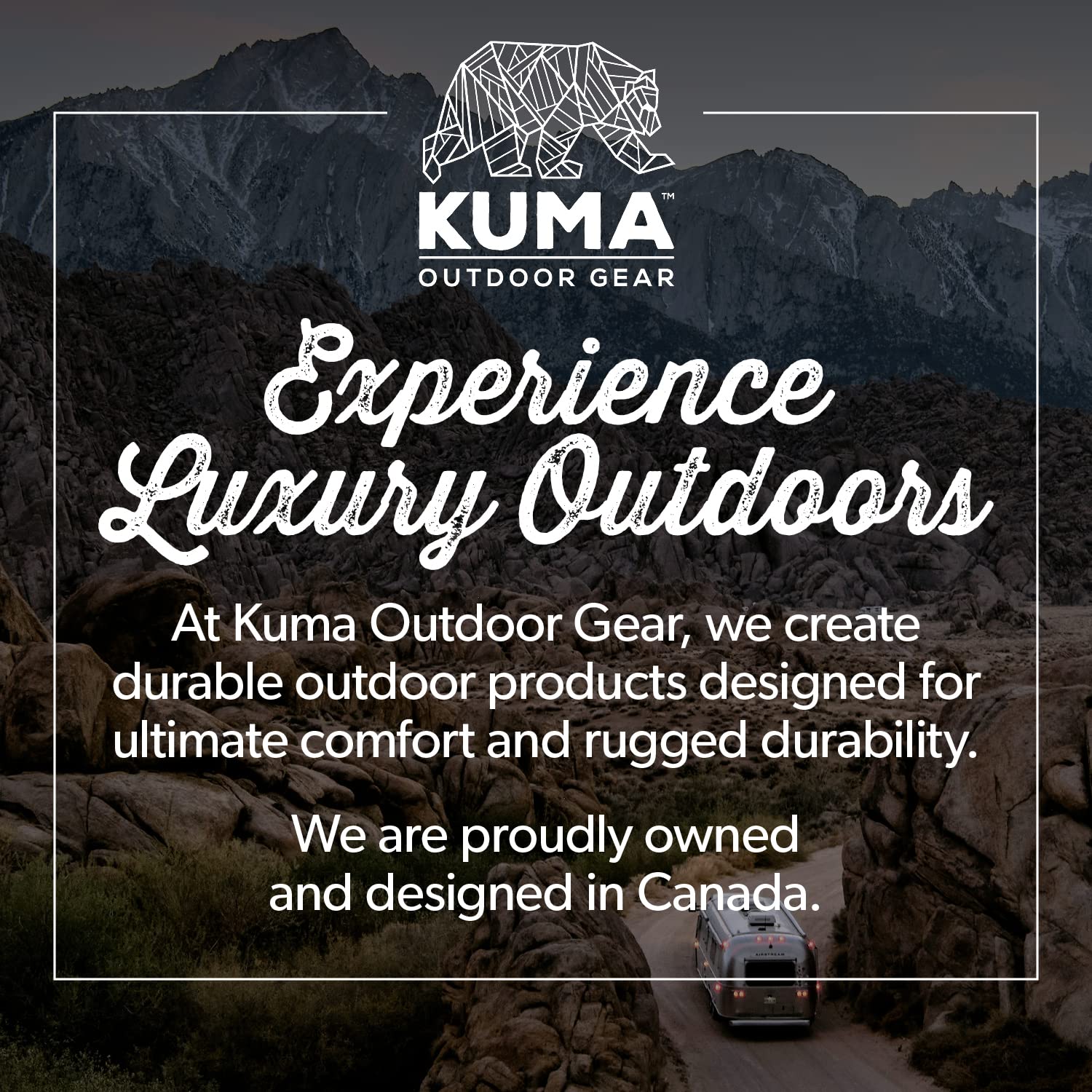 Kuma Lazy Bear Dog Bed folded storage fits packs and RV trips.