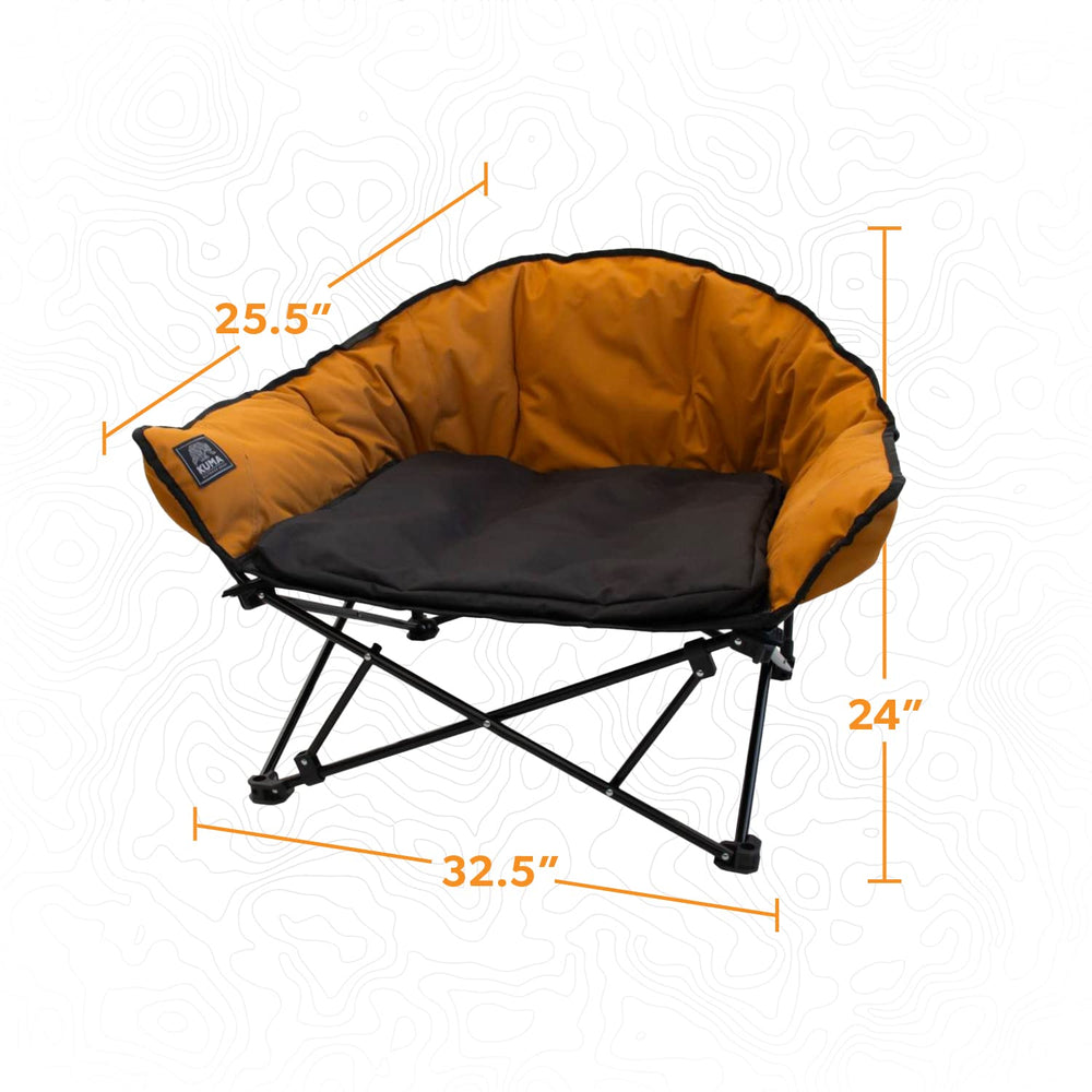 Kuma Lazy Bear Dog Bed mesh bottom keeps the sleeping area fresh and dry.