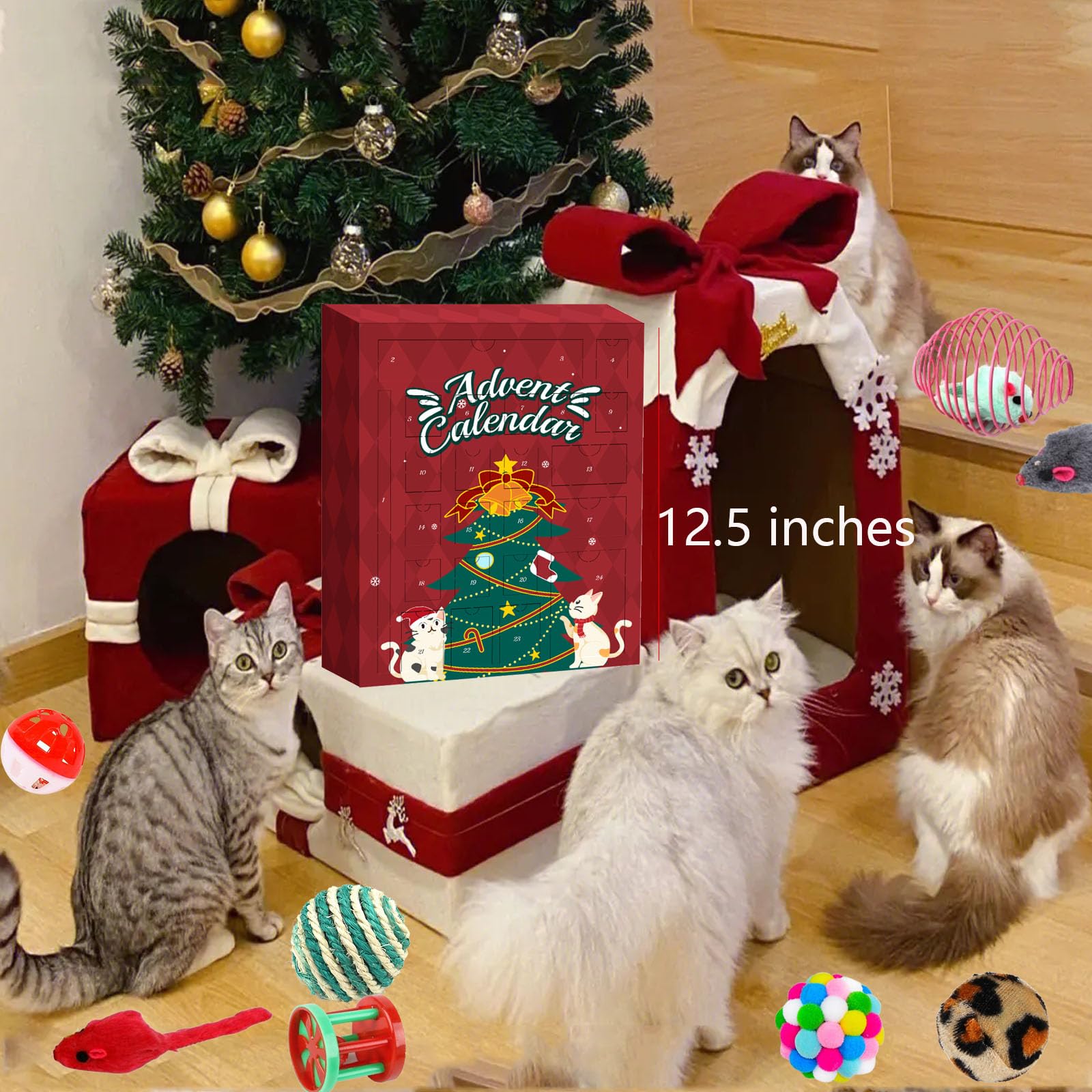 KUMarte advent calendar unboxing creates daily excitement and strengthens human-cat connections