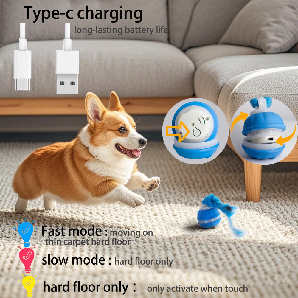 KumCinm Power Tail 2.0 rechargeable-battery enables long play sessions.