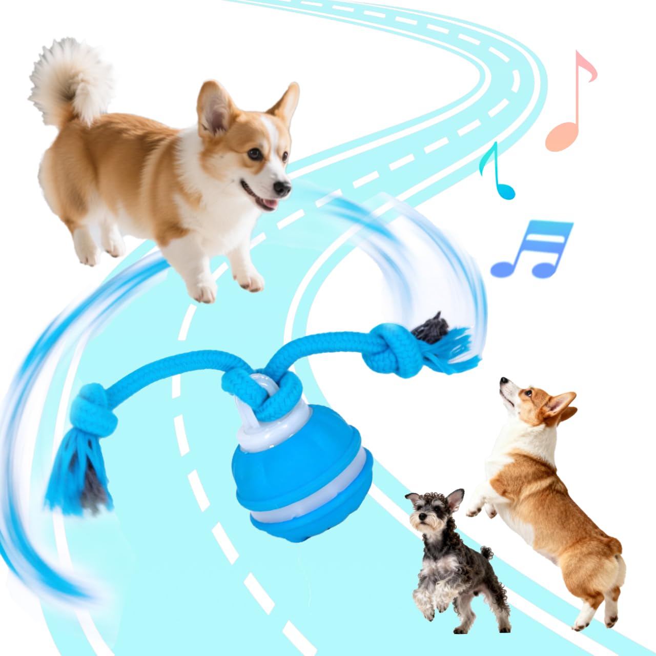 KumCinm Power Tail 2.0 rolling-ball motion mimics prey behavior.