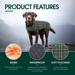 Kuoser adjustable neck and belly straps ensure comfortable fit on walks