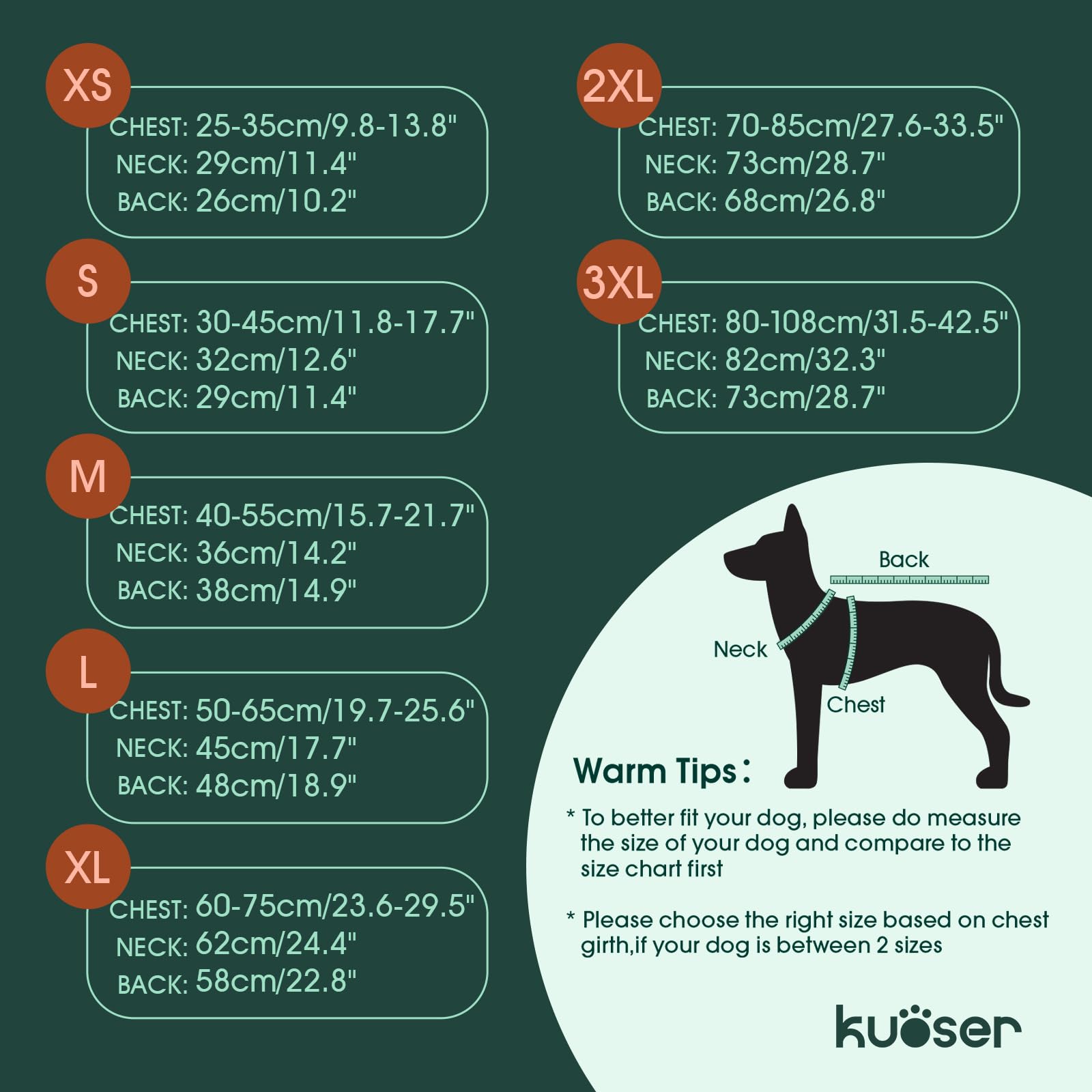 Kuoser coat uses adjustable hook loop for easy on/off fit
