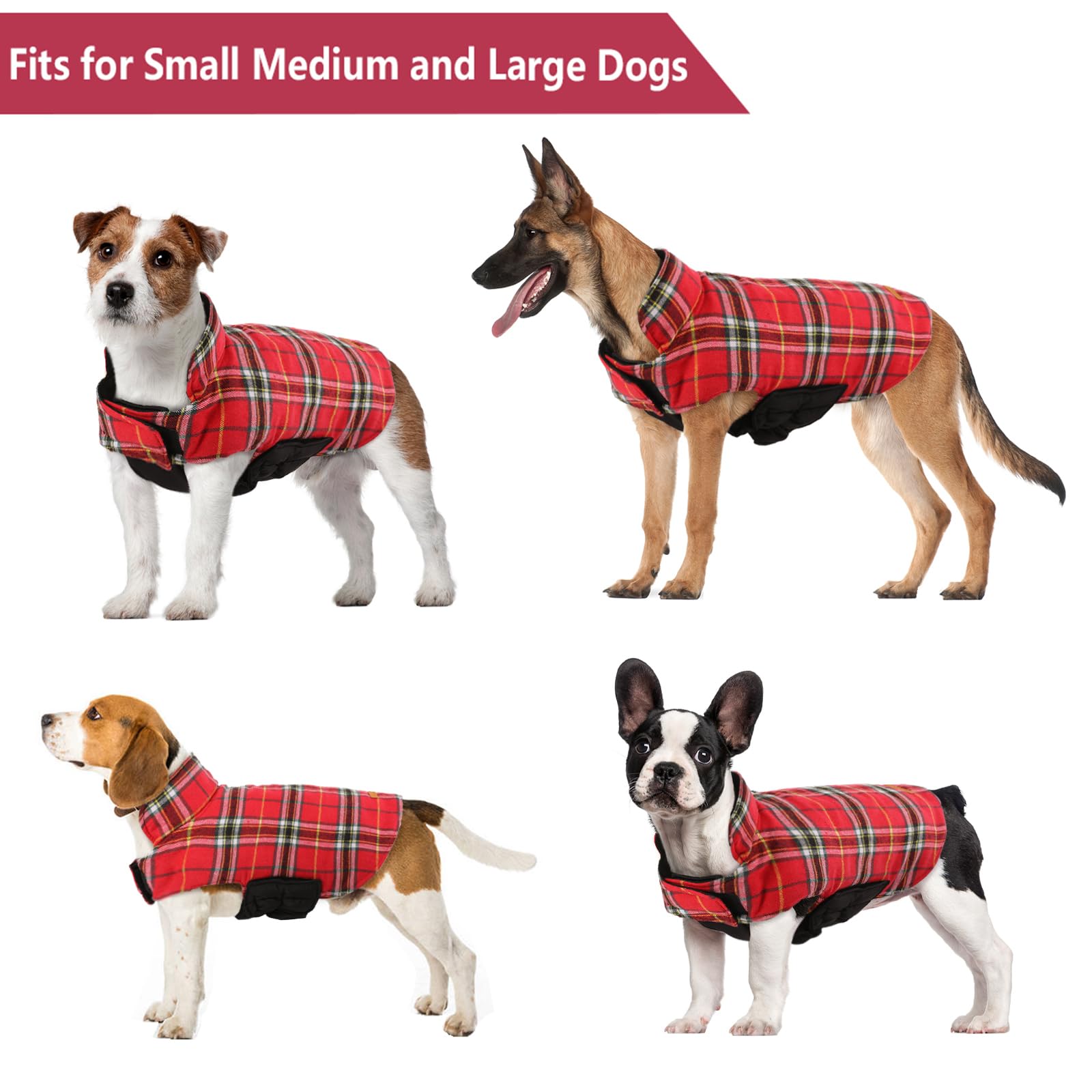 Kuoser leash hole feature on back for secure walks