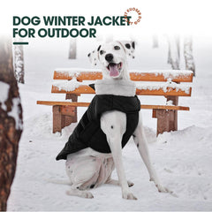 Kuoser dog jacket inner-soft-lining provides skin-friendly comfort against fur.