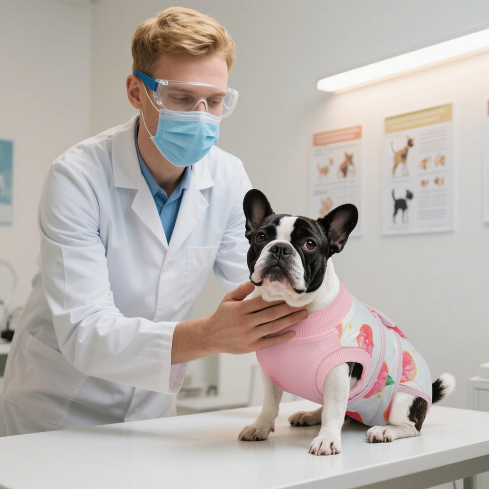 Kuoser cone-alternative design protects wounds while dogs stay mobile.
