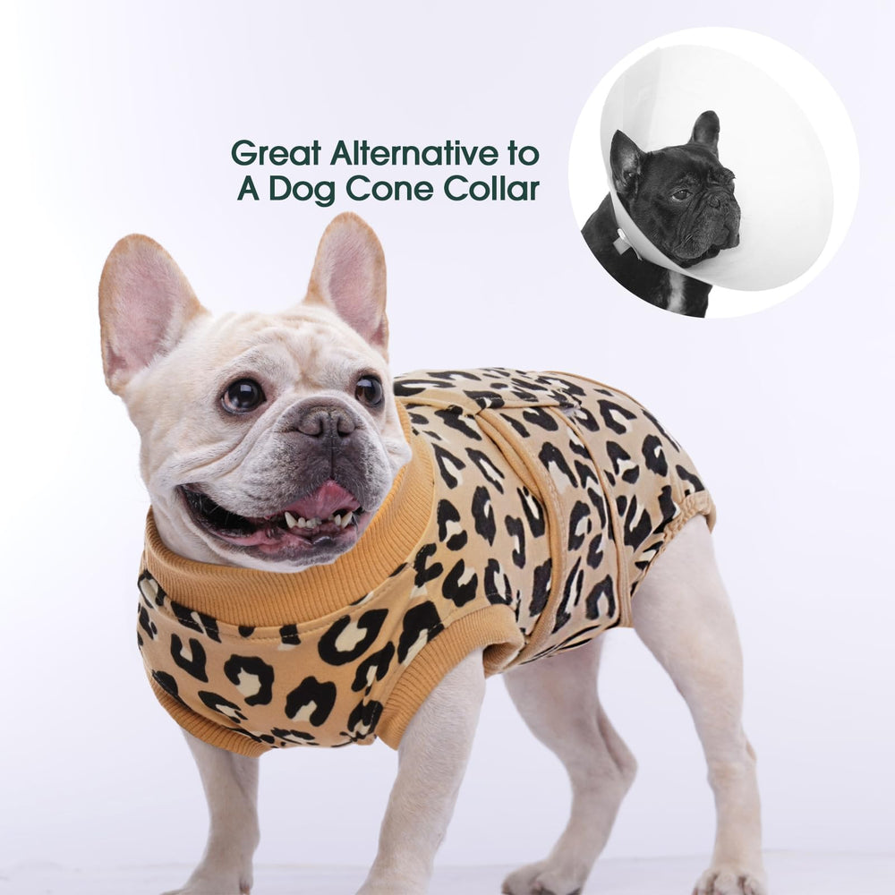 Kuoser dog recovery suit indoor outdoor wear for surgery recovery or skin issues