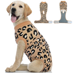 Kuoser dog recovery suit in soft breathable fabric for comfy healing