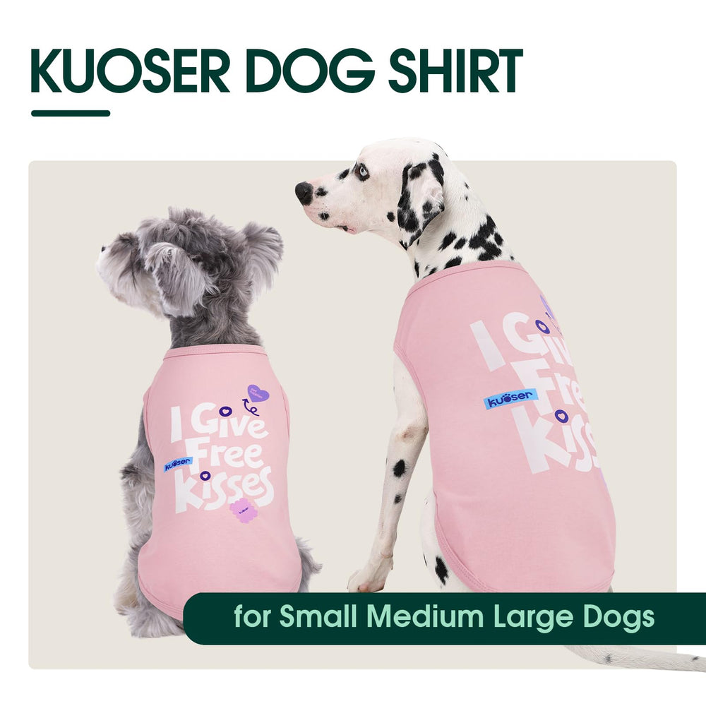 Kuoser dog shirt holiday look worn during Christmas for festive style.