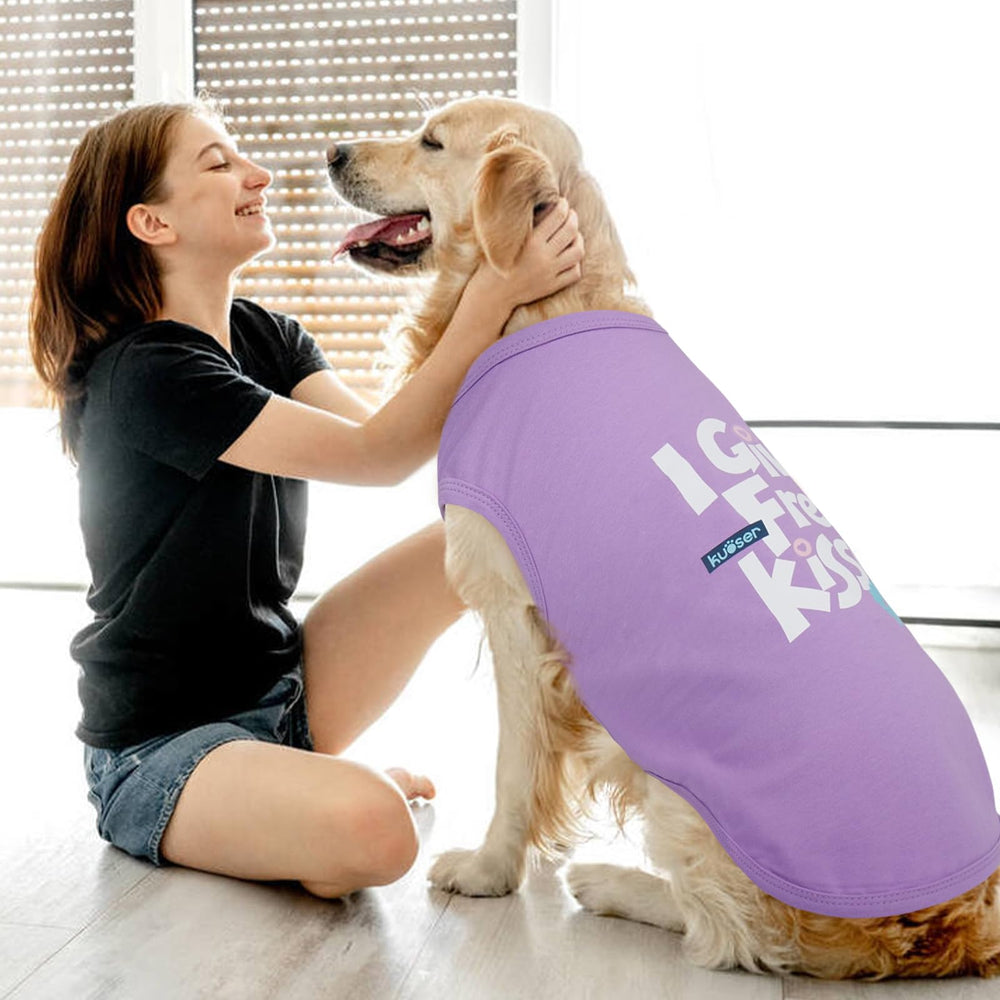 Kuoser dog shirt size guide measuring, ensures best fit with chest and neck girth