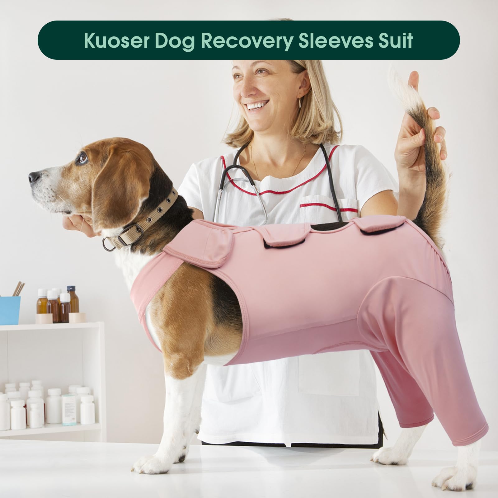 Kuoser cone-alternative emphasizes wound protection without a cone.
