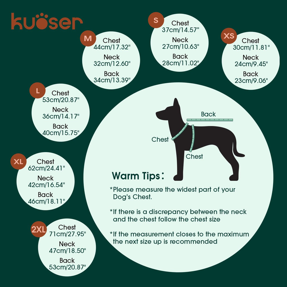 Kuoser dog sweater knit texture closeup highlights soft fabric and quality stitching