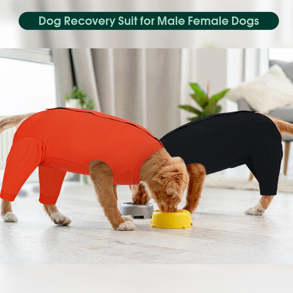 Kuoser orange recovery suit ideal for post-surgery or sterilization wear.